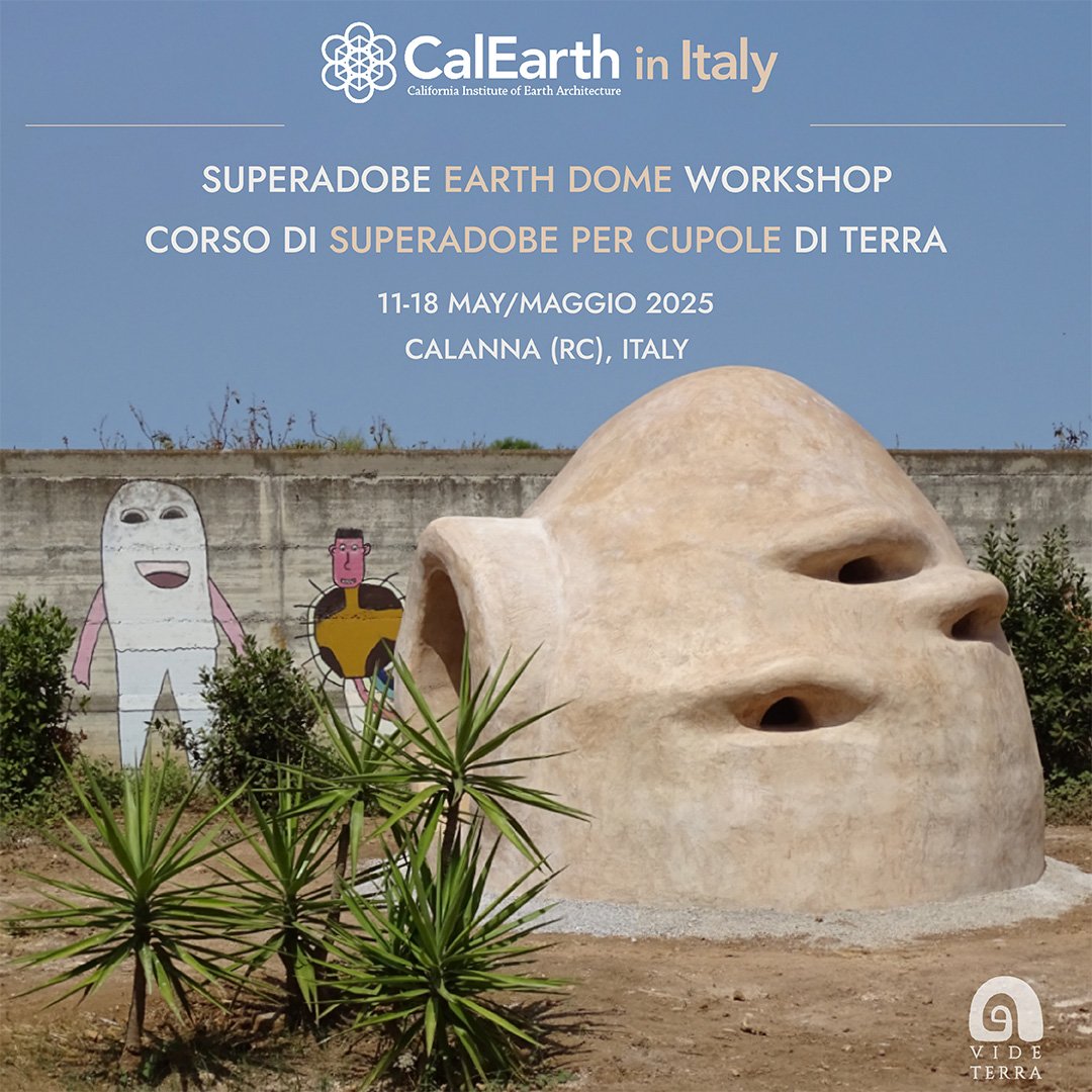 videterra superadobe calearth workshop